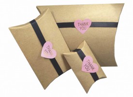 Подарочная коробка "Подушка" - Аталанта – производство картонной упаковки, полиграфической продукции и POS-материалов
