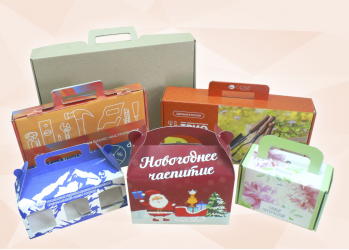 Коробка чемодан - Аталанта – производство картонной упаковки, полиграфической продукции и POS-материалов